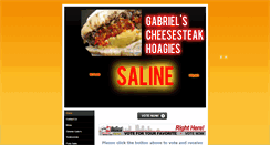 Desktop Screenshot of gabrielscheesesteaks.com