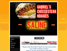 Tablet Screenshot of gabrielscheesesteaks.com